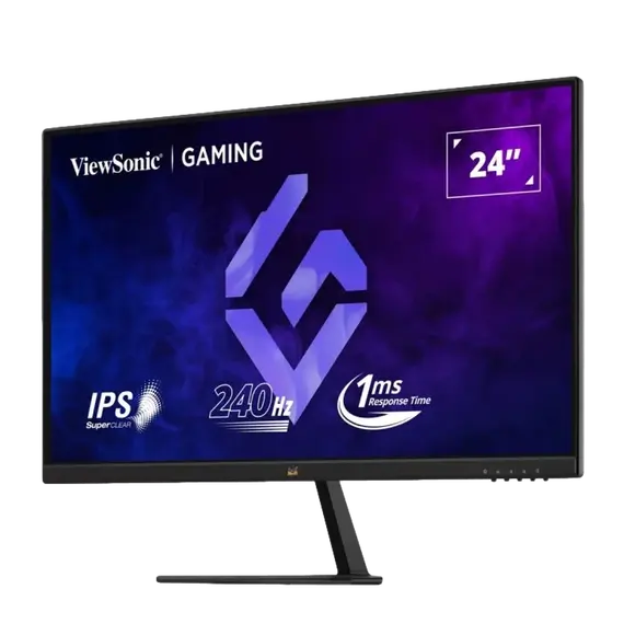 ViewSonic VX2479A-HD-PRO Gaming Monitor - 24", Full HD, 240 Hz, IPS SuperClear IPS, Black, image 2