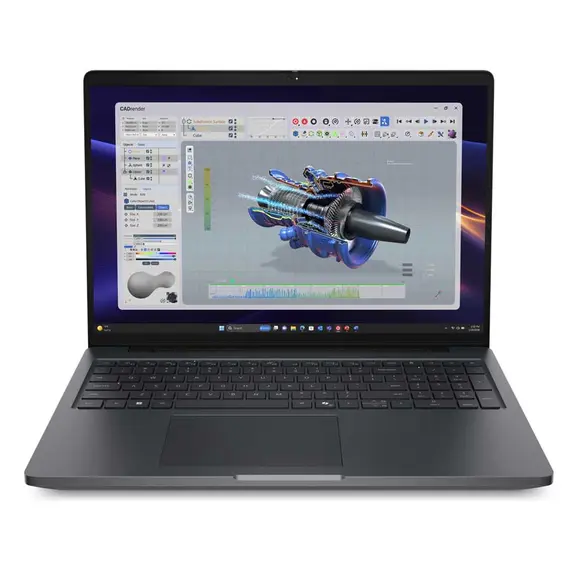 DELL PW516261-8223 Laptop - 16.0", Intel Ultra 7 366H, 32GB, 1TB, Win11Pro, 3YR