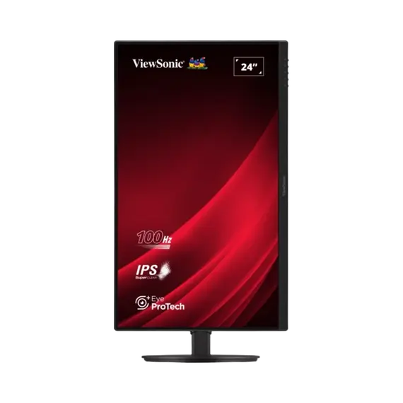 ViewSonic VG2408A-MHD Monitor - 24", Full HD, IPS, 100 Hz, 16:9, Flat, Black, תמונה 4