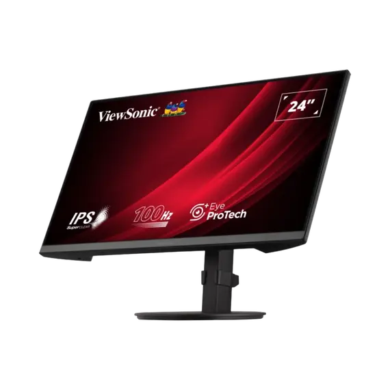 ViewSonic VG2408A-MHD Monitor - 24", Full HD, IPS, 100 Hz, 16:9, Flat, Black, תמונה 6