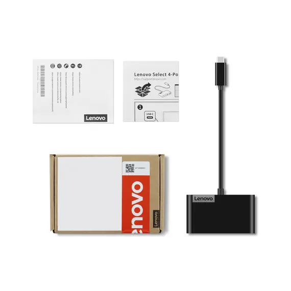 Lenovo GX91L84354 USB Hub - Black, 1YR, 5 image