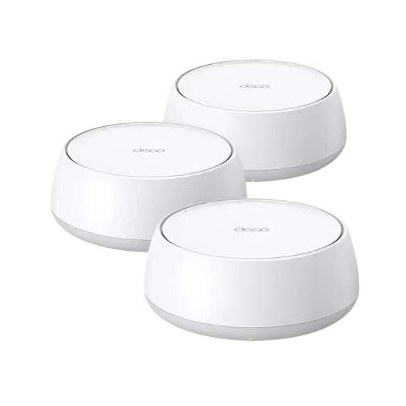 TP-Link DECO BE25 3-PACK Mesh Wi-Fi System - Wi-Fi 7 802.11be, White