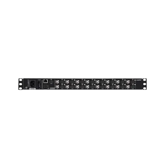 ATEN CL3716INW-ATA-XG LCD KVM Switch - HDMI, 16 ports, WUXGA, 18.5", Black, 3 image