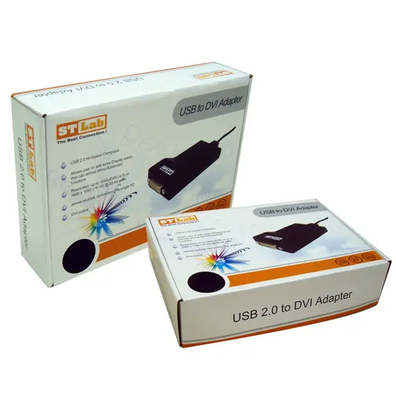 ST-Lab U-480 - USB Adapter, Black, 1YR, 4 image
