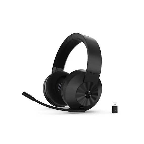 Lenovo GXD1A03963 Headset - Circumaural, Up to 20 hours, Black, 1YR, 2 image