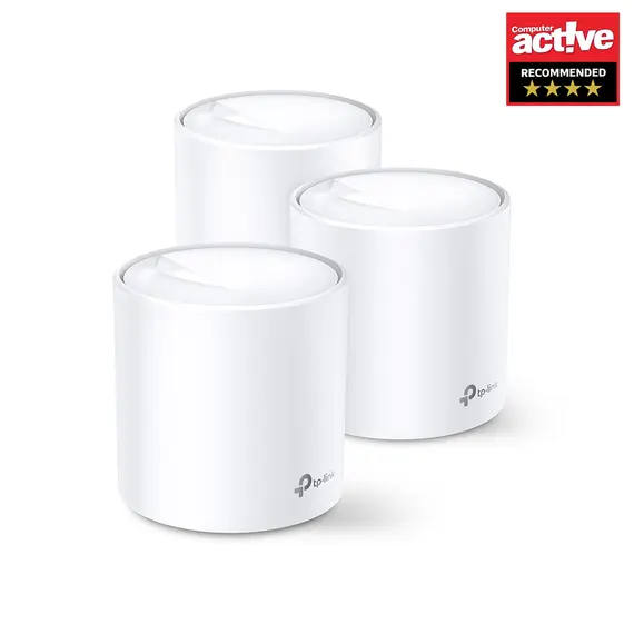 TP-Link DECO X60 3-PACK V1 Mesh Wi-Fi System - Wi-Fi 6 802.11ax, White, 8 image