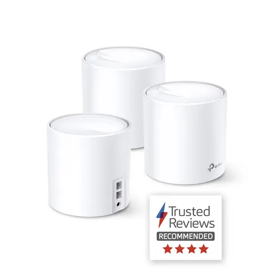 TP-Link DECO X60 3-PACK V1 Mesh Wi-Fi System - Wi-Fi 6 802.11ax, White, 9 image