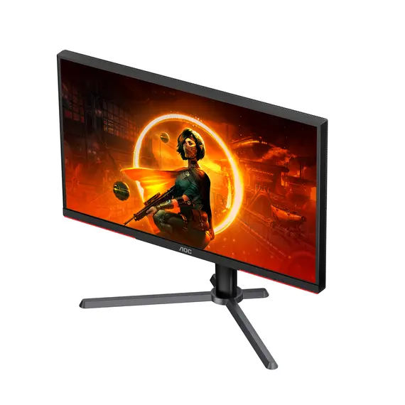 AOC Q27G3XMN/BK Gaming Monitor - 27.0 inches, QHD, Fast VA, 180 Hz, Black, Red, изображение 5