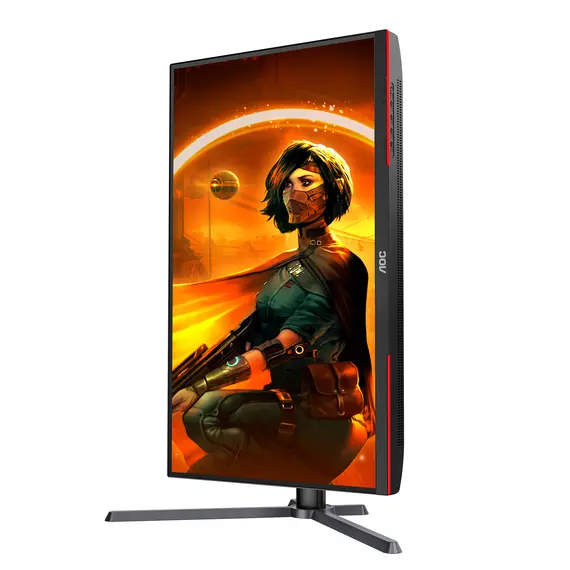 AOC Q27G3XMN/BK Gaming Monitor - 27.0 inches, QHD, Fast VA, 180 Hz, Black, Red, изображение 10