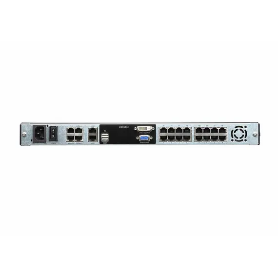 ATEN KL1116VN-AXA-AG LCD KVM Switch - DVI-D/VGA, 19", 1920 x 1200 pixels, US English, Black, 4 image