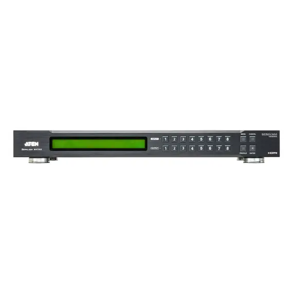 ATEN VM5808HA-AT-G AV Matrix Switcher - 1080p, 6.75 Gbit/s, 3 image