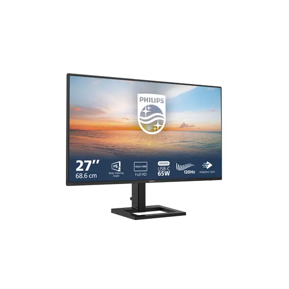 Philips 27E1N1300AE/00 Computer Monitor - 27", Full HD, IPS, Black, 5 image