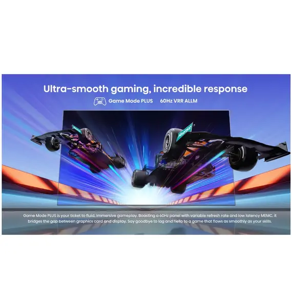 Hisense 65A69N TV - 65", 4K Ultra HD, DLED, 60 Hz, VIDAA, Wi-Fi, Bluetooth, Black, 5 image