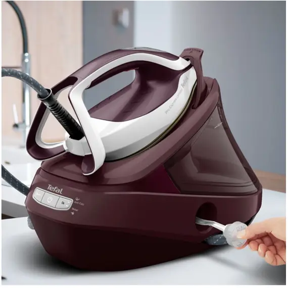 Tefal GV9721E0 - Steam Iron, 3000 W, 296 mm, Red, White, 1YR, תמונה 5