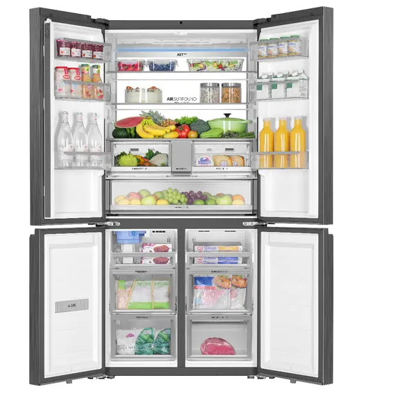 Haier HRF-825FW Four-Door Refrigerator - 681 L, E, 1YR – מקרר, תמונה 3
