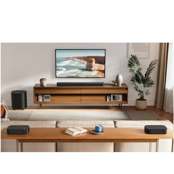 JBL JBLBAR1000M2BLKEP Soundbar - Wired & Wireless, Bluetooth, Wi-Fi, 4, Black, 2 image