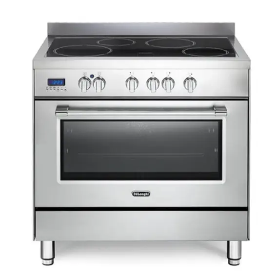 DeLonghi PRO 96 MX IN ED - Range Cooker, 87 L, 4 Zones, Induction, A, Stainless Steel