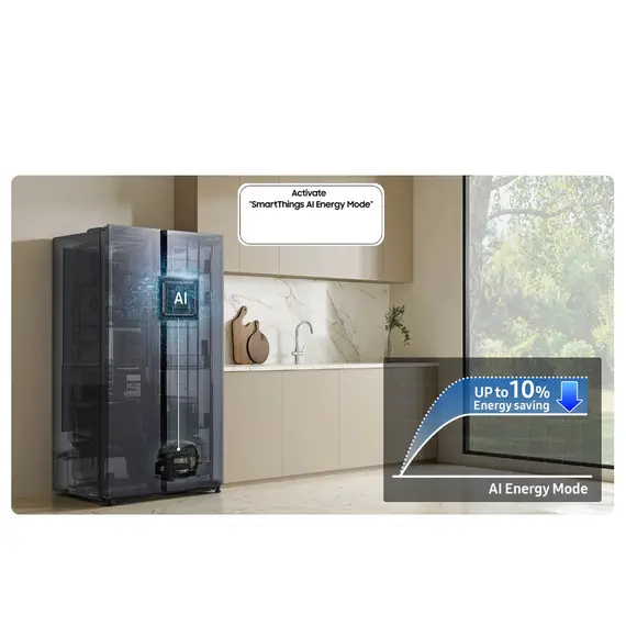 Samsung RS70F64KET Refrigerator - 635 L, E, Wi-Fi, 1780 mm, Stainless Steel – מקרר סמסונג, תמונה 6