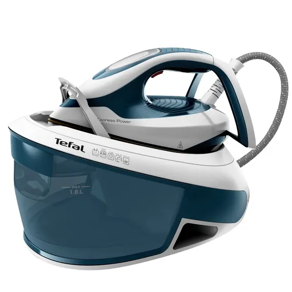 Tefal SV8111E0 - Steam Iron, 260 mm, Blue, White, 2YR