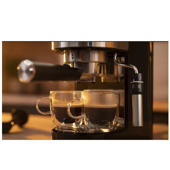 Krups XP444C10 Espresso Machine - 1350 W, Stainless Steel, 2YR, imagen 3