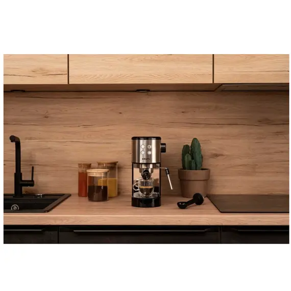 Krups XP444C10 Espresso Machine - 1350 W, Stainless Steel, 2YR, imagen 5