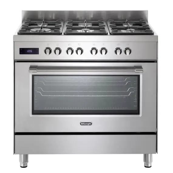 DeLonghi PRO966MX-IL - Range Cooker, 87 L, A – תנור אפייה דלונגי