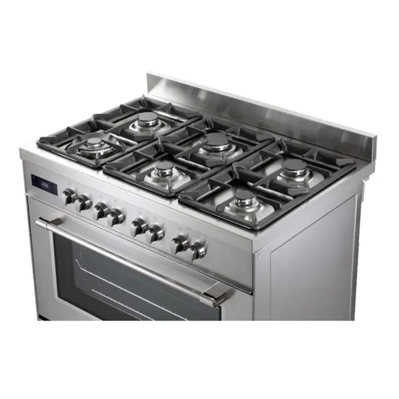 DeLonghi PRO966MX-IL - Range Cooker, 87 L, A – תנור אפייה דלונגי, תמונה 3