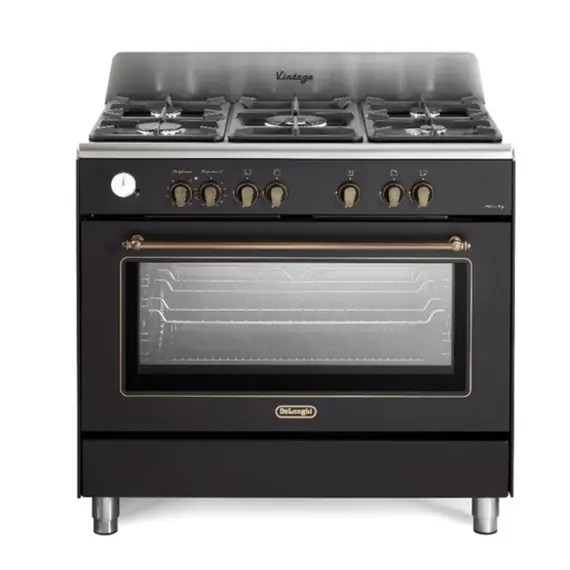 DeLonghi PEMA 965 C - Range Cooker, 87 L, 5 Zones, Gas, A, Anthracite