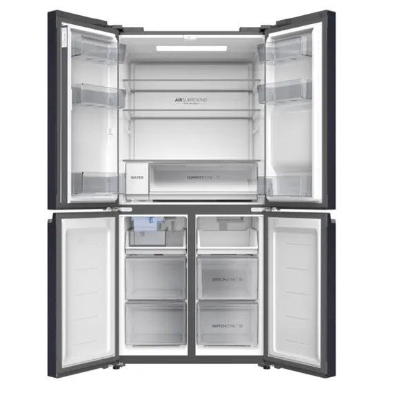 Haier HRF5800BS Four-Door Refrigerator - 504 L, E, image 2