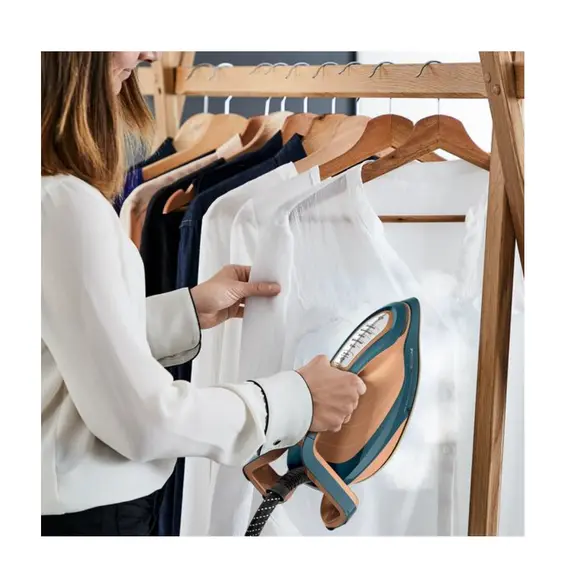 Tefal GV9920E0 - Steam Iron, 296 mm, Blue, Copper, 1YR, תמונה 6