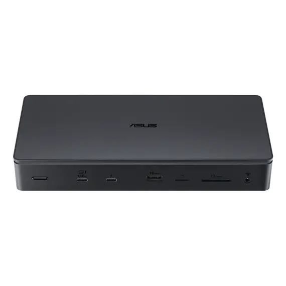 ASUS 90XB09NN-BDS010 Docking Station - Thunderbolt 5, 80 Gbit/s, 8K Ultra HD, 3 Displays, 144 Hz, MicroSD, SD, M.2, Black, 1YR, 3 image
