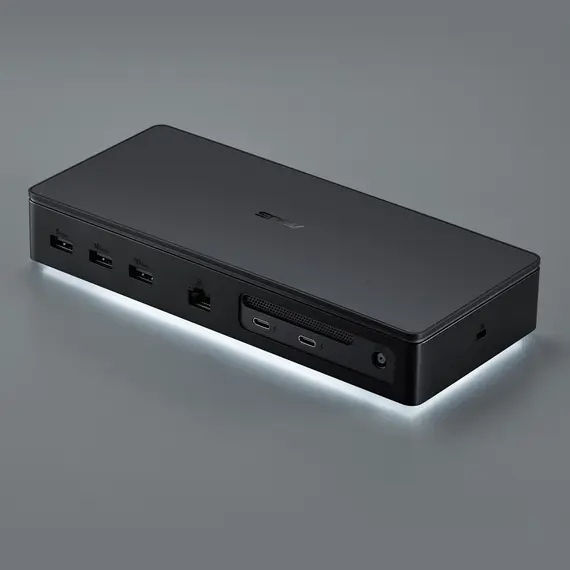 ASUS 90XB09NN-BDS010 Docking Station - Thunderbolt 5, 80 Gbit/s, 8K Ultra HD, 3 Displays, 144 Hz, MicroSD, SD, M.2, Black, 1YR, 7 image