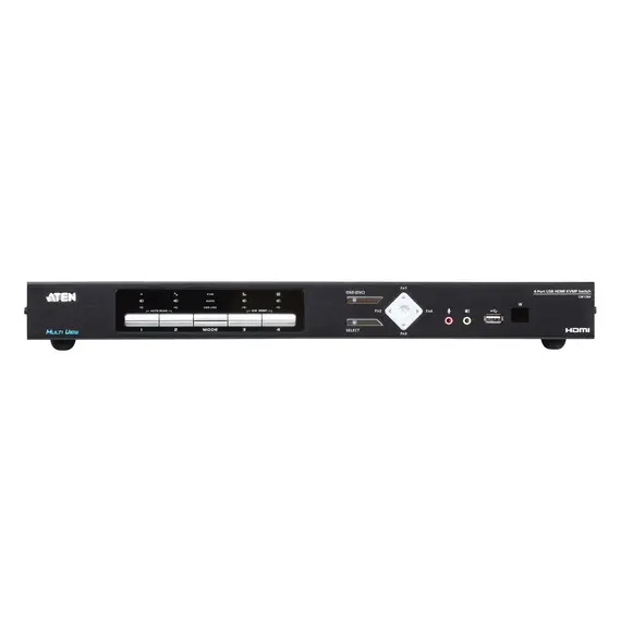 ATEN CM1284-AT-G KVM Switch - HDMI, 6 ports, 4K Ultra HD, Black, 6 image