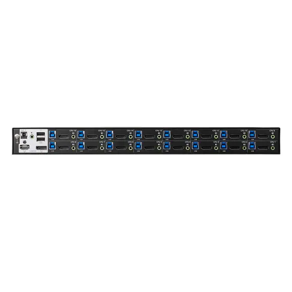 ATEN CS19216-AT-G KVM Switch - DisplayPort, 16 ports, 1.2, 4K Ultra HD, 4096 x 2160 pixels, Black, 3 image
