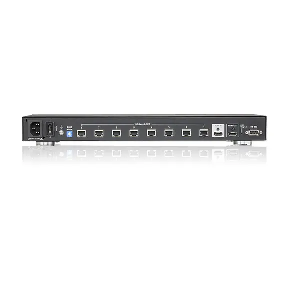 ATEN VS1818T-AT-G HDMI Converter - HDMI, 4096 x 2160 pixels, 4K Ultra HD, 60 Hz, Black, 4 image