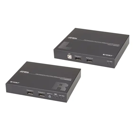 ATEN CE924-AT-G Transmitter & Receiver - DisplayPort, Wired, Black, 2 image