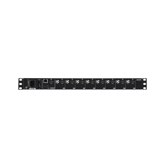 ATEN CL3708INW-ATA-XG LCD KVM Switch - HDMI, 8 ports, WUXGA, 1920 x 1200 pixels, 18.5", Black, 2 image