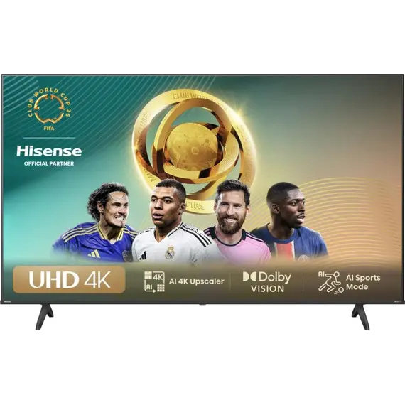 Hisense 65A69N TV - 65", 4K Ultra HD, DLED, 60 Hz, VIDAA, Wi-Fi, Bluetooth, Black, 2 image
