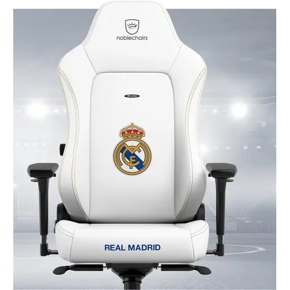 Noblechairs NBL-HRO-PU-RMD Gaming Chair - 150kg, 4D, Adjustable Lumbar Support, Memory Foam, Aluminium, White, 1YR, imagen 7