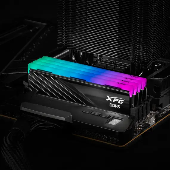 XPG AX5U6000C4816G-SLABRBK Memory Module - 16GB 1x16GB, DDR5, 6000, CL48, EXPO/XMP, Black, Product color: Black, 3 image