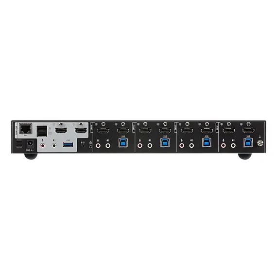 ATEN CS1844 KVM Switch - HDMI 2.0, 10 ports, 4K DCI, 4 displays, Black, 1YR, 3 image