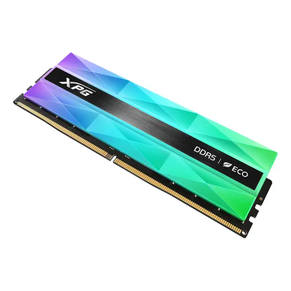 XPG AX5U6000C3016G-CLANRSG Memory Module - 16GB, DDR5, 6000, CL30-40-40, RGB, EXPO/XMP, Grey, 2 image