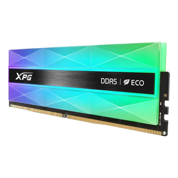 XPG AX5U6000C3016G-CLANRSG Memory Module - 16GB, DDR5, 6000, CL30-40-40, RGB, EXPO/XMP, Grey, 3 image
