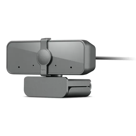 Lenovo GXC1S15023 Webcam - 1920 x 1080, USB 2.0, Clip, 1.8 m, Grey, 1YR, image 2
