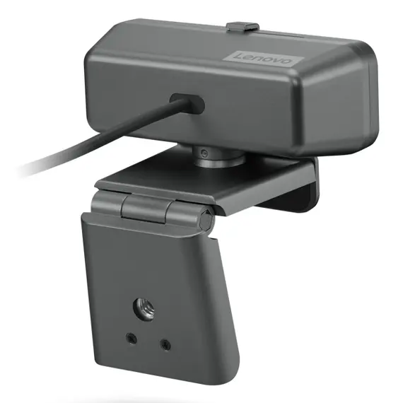 Lenovo GXC1S15023 Webcam - 1920 x 1080, USB 2.0, Clip, 1.8 m, Grey, 1YR, image 4