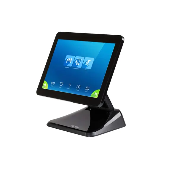 ATEN VK330-AT Computer Monitor - 10.1", 1280 × 800, TFT-LCD, 500 cd/m², 16:10, Touch, 4 image