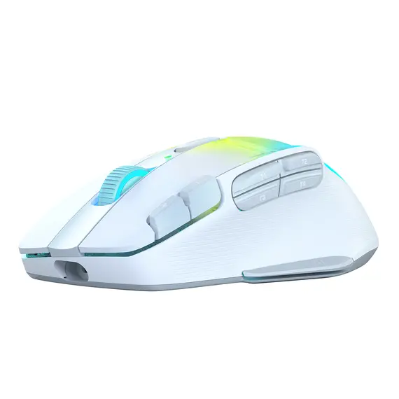 Turtle Beach TBM-1101-15 Gaming Mouse - RF Wireless + Bluetooth, 19000 DPI, Owl-Eye, Right-hand, White, Product color: White, 3 image