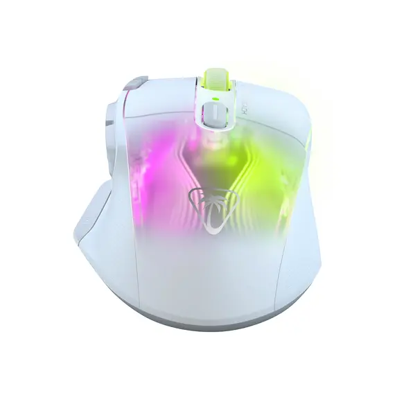 Turtle Beach TBM-1101-15 Gaming Mouse - RF Wireless + Bluetooth, 19000 DPI, Owl-Eye, Right-hand, White, Product color: White, 6 image