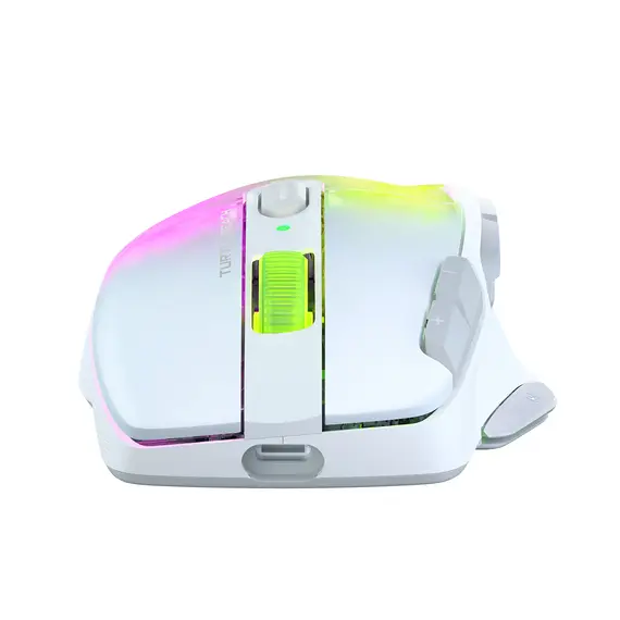 Turtle Beach TBM-1101-15 Gaming Mouse - RF Wireless + Bluetooth, 19000 DPI, Owl-Eye, Right-hand, White, Product color: White, 7 image