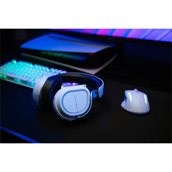 Turtle Beach TBS-3101-15 Headset - Wired, Bluetooth 5.2, Circumaural, Boom, White, Cable length: 0.7 m, Product type: Headset, Product color: White, 10 image
